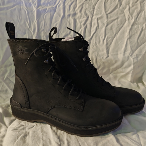 Sorel Hi-Line Lace Boot - Black - Picture 3 of 10
